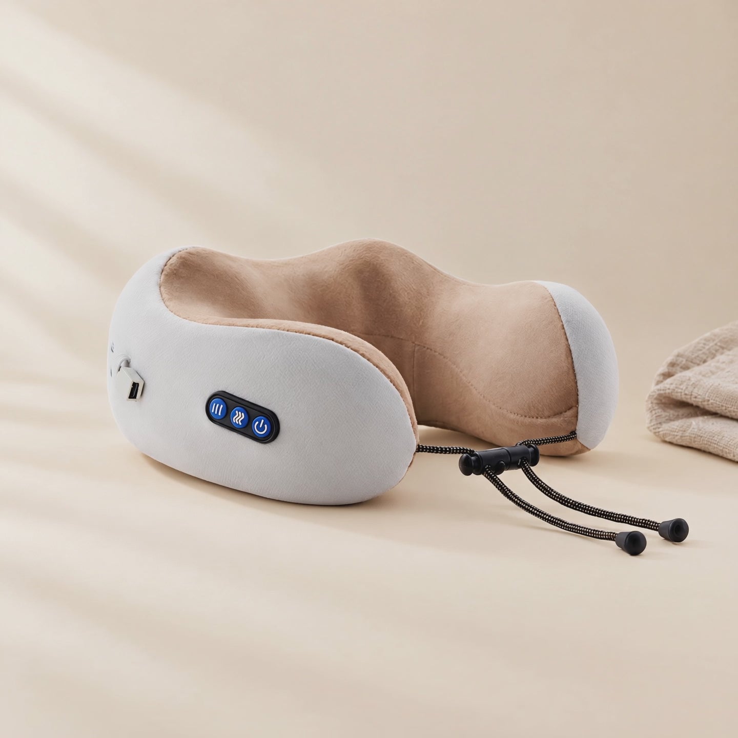 Kneading neck pillow – 360° camera view